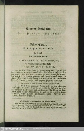 Vierter Abschnitt. Die Polizei-Organe