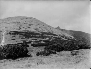 Hohes Rad : Der Berg Hohes Rad (1509m) im Riesengebirge.