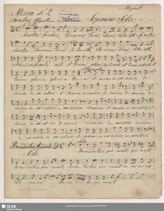 Soprano solo