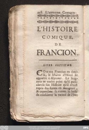 Livre Septième.