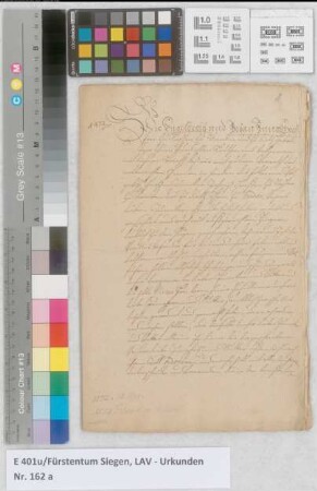 Erbvertrag zwischen Engelbert und Johann Georg. Nebst Erbvertrag von 1504 Dezember 10.