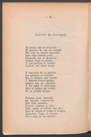 Santos el payador