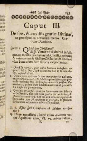 145-157, Caput III