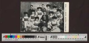 Damen-Trompeter-Corps u. Gesangs-Ensemble "Alpenveilchen"
