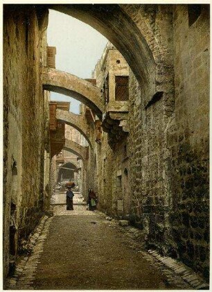 Jérusalem. Via Dolorosa. [Jerusalem, Via Dolorosa]