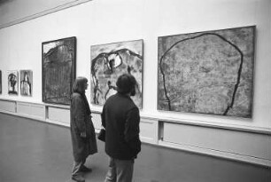 Badischer Kunstverein. Ausstellung "Emil Schumacher, Werke 1936 - 1984"