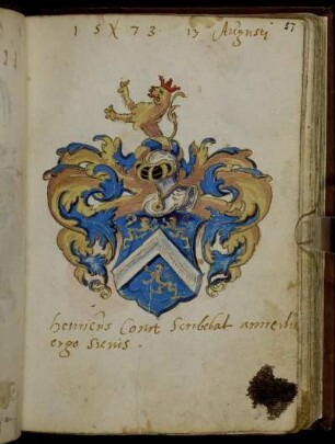 Henricus Conrt, Siena 1573