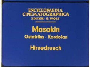 Masakin (Ostafrika, Kordofan) - Hirsedrusch
