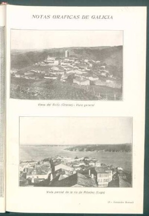 Vista parcial de la ría de Ribadeo (Lugo)