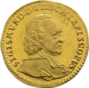 Münze, 1/2 Dukat, 1755
