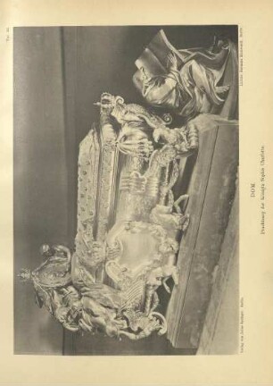 Taf. III. Dom. Prachtsarg der Königin Sophie Charlotte