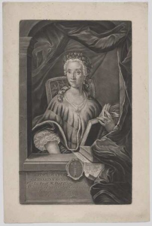 Bildnis der Lavra Maria Catharina Bassia