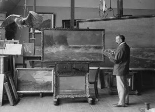 Künstleratelier Alfred Bachmann, Landschaftsmaler "Moormaler"