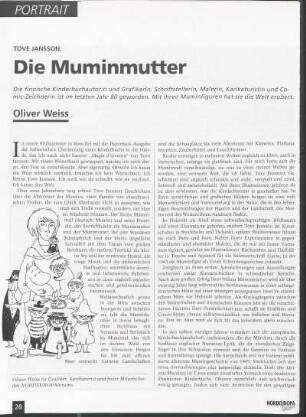 Tove Jansson: Die Muminmutter