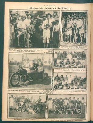 Información deportiva de Rosario [Fotografías]