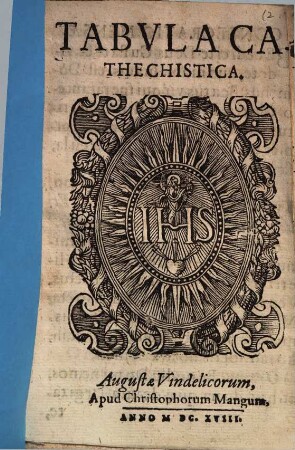 Tabula cathechistica