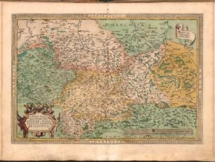 Saxoniae, Misniae, Thvringiae, Nova Exactissimaq. Descriptio