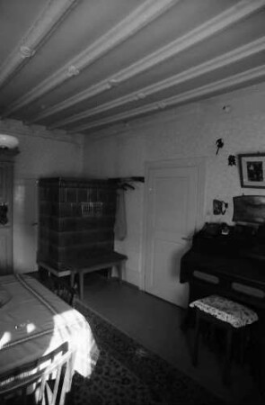Blansingen: Wohnzimmer mit alter Decke