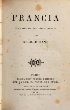 Oeuvres complètes de George Sand, 26