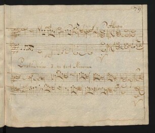 Präludien; Tasteninstrument; e-Moll
