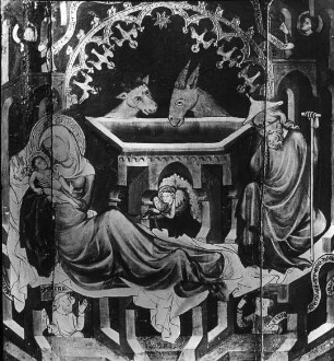 Erfurt, Altartafel, Geburt Christi; Angermuseum; mitteldeutsch