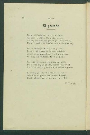 El gaucho