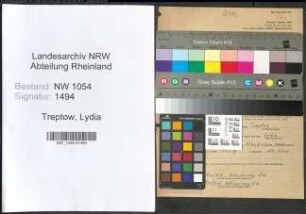 Entnazifizierung Lydia Treptow , geb. 02.02.1894 ()
