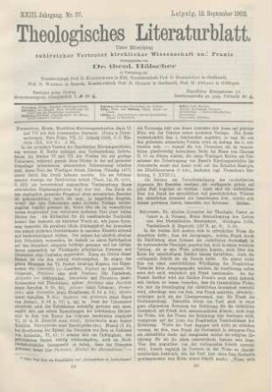 433-434 [Rezension] Preuschen, Erwin, Eusebius Kirchengeschichte Buch VI und VII aus dem Armenischen übersetzt