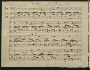 Gretchen am Spinnrade. Fragmente; V, pf; d-Moll; D 118; op.2