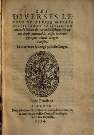 Les diverses Leçons