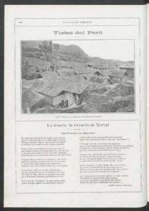 Vistas del Perú - [Fotografía] : Chota - Pueblo de Chiguirip, históricamente famoso
