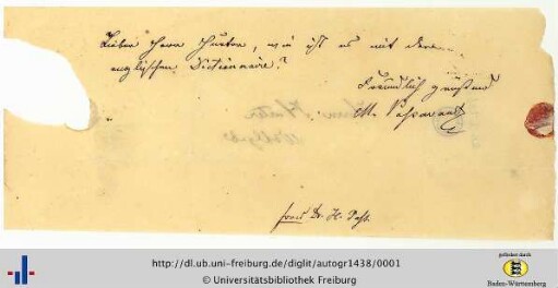 Autogr. Nr. 1438