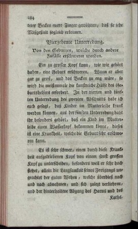 Vierzehente Unterredung.