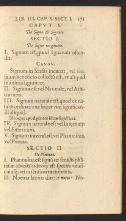 Caput X. De Signo et Signato.