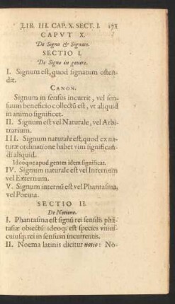Caput X. De Signo et Signato.