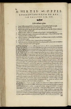 Libri octavi capita.