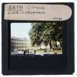Bath, Circus : Straßenfront