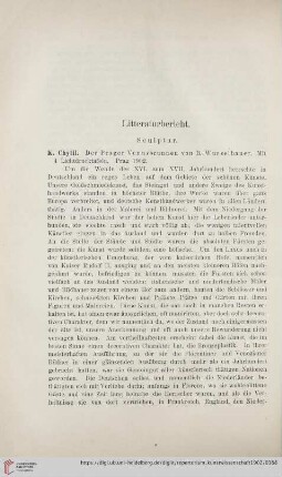 Literaturbericht