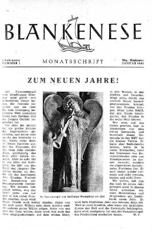 Nummer 1 : Januar 1951