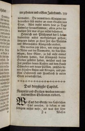 359, Das XXX. Capitel. Neapolis und Sicilien werden von normnännischen Edelleuten erobert.
