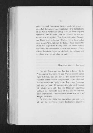 München, den 22. Juni 1905