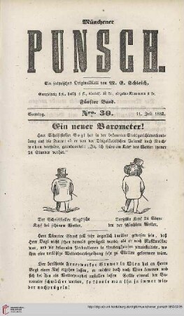 Nro. 30 (11. Juli 1852)