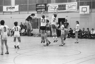 Hallenhandballturnier der Karlsruher Gymnasien in der Sporthalle Rintheim