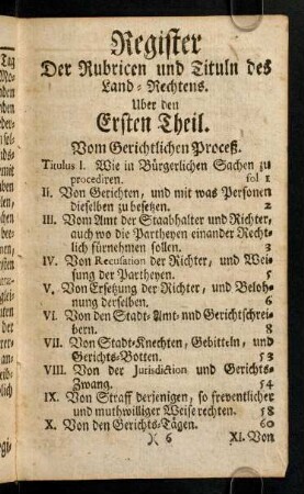 6r-10v, Uber den Ersten Theil; Uber den andern Theil