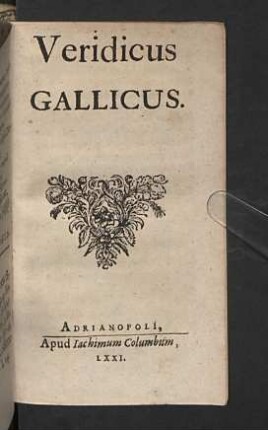 Veridicus Gallicus