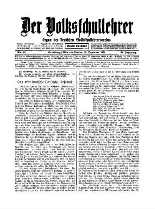 Das erste deutsche Volksschul-Lesebuch