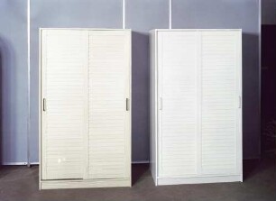 Jalousieschrank : Zwei Jalousieschränke (1985; VEB Möbelkombinat Berlin (MKB))