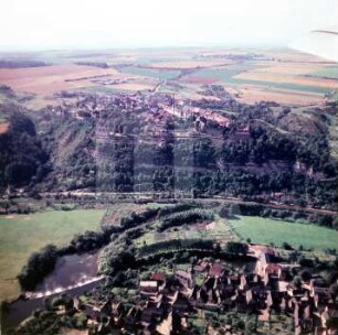 Dornburg/Saale : Blickrichtung Nordwesten
