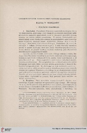 9: Kształty Warszawy