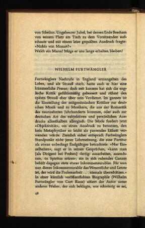 Wilhlem Furtwängler